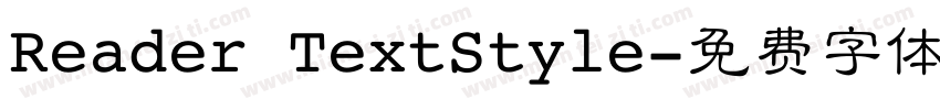 Reader TextStyle字体转换